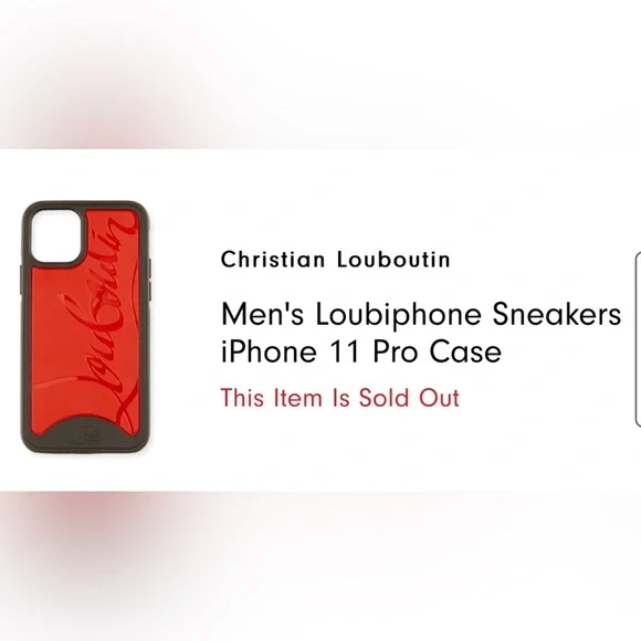 Christian Louboutin IPhone 11 Pro Max Case - Picture 3 of 7